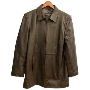 Centigrade Brown Leather Jacket - Women’s Medium